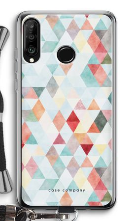 Pastellfarbene Dreiecke