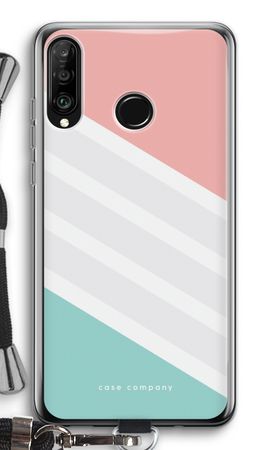 Pastellfarbene Streifen