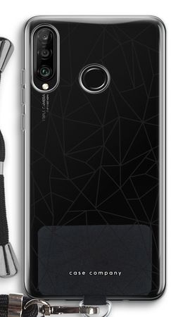 Schwarze geometrische Linien