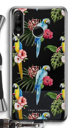 Färgglada papegojor