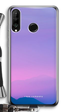 Pastellfarbener Sonnenuntergang