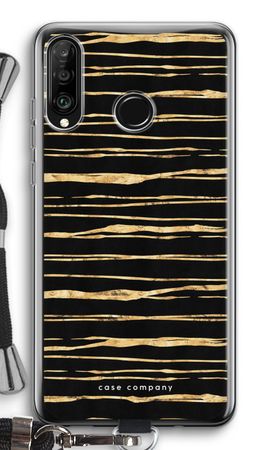 Goldfarbene Streifen