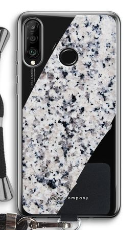 Speckled marble