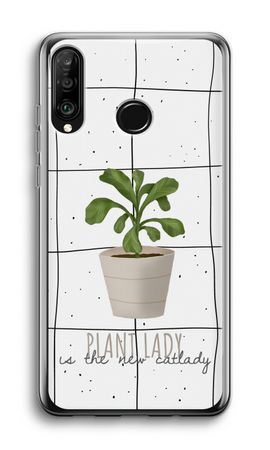 Houseplant on windowpane