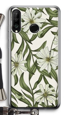 White flower pattern