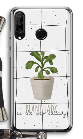 Houseplant on windowpane