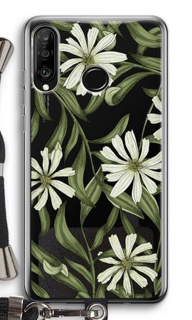 White flower pattern