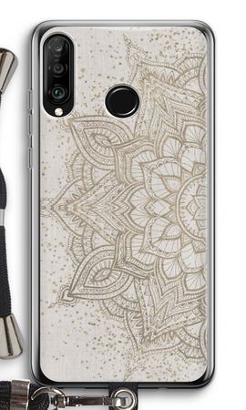 Goldenes Boho-Mandala