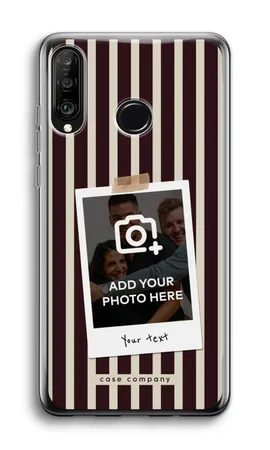 Polaroid - Retro, Huawei P30 Lite soft case