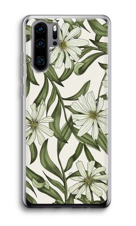 White flower pattern
