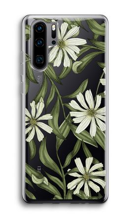 White flower pattern