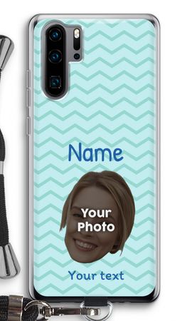 Personalized Face - Stripes Pattern