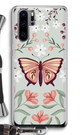 Butterfly in a floral world