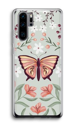 Butterfly in a floral world