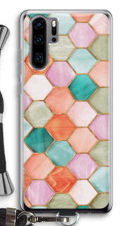 Hexagons in stained glass