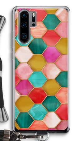 Hexagons in stained glass