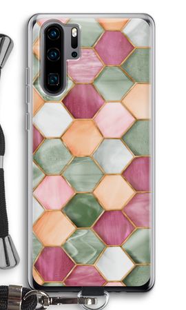 Hexagons in stained glass