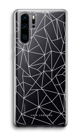 Geometric lines white