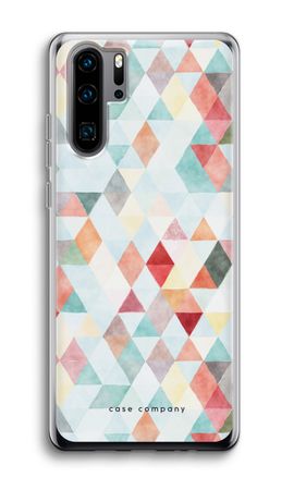 Coloured triangles pastel