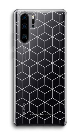 Cubes black and white