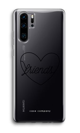 Friends heart black