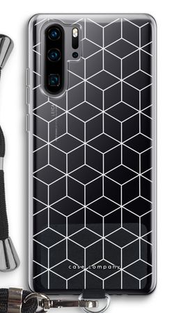 Cubes black and white