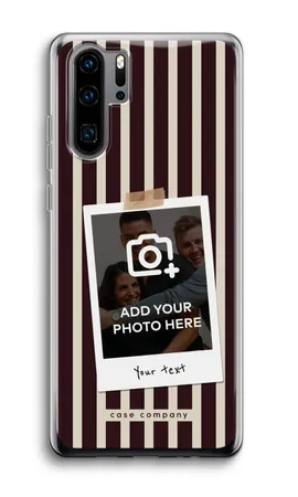 Polaroid - Retro, Huawei P30 Pro weiche Hülle
