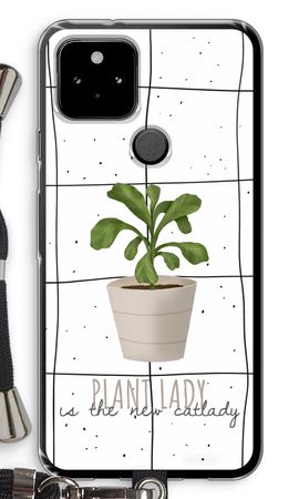 Houseplant on windowpane