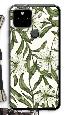 White flower pattern