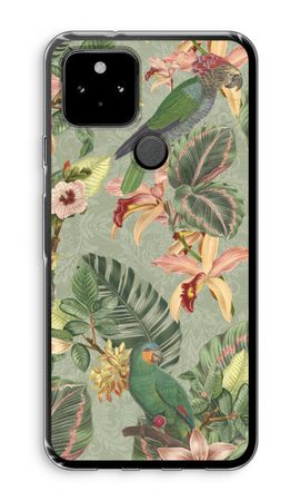 Tropical jungle parrot