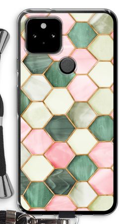 Hexagons in stained glass