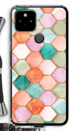 Hexagons in stained glass