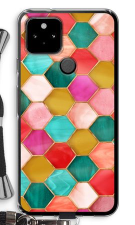 Hexagons in stained glass