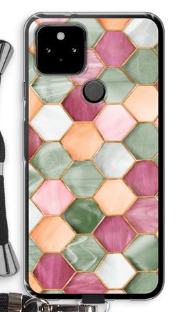 Hexagons in stained glass