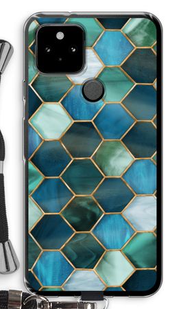 Hexagons in stained glass