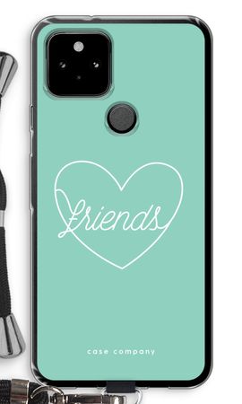 Friends heart pastel