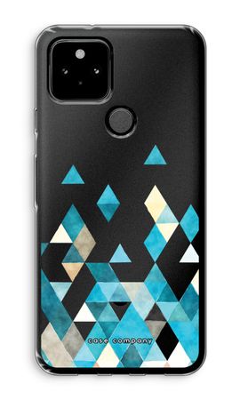 Coloured triangles blue