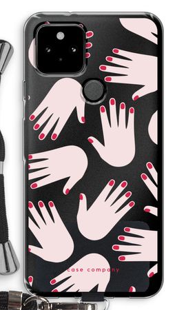 Hands pink