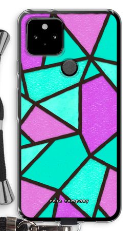 Glas in lood - Paars