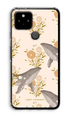 Floral Whales, Capa macia Google Pixel 5