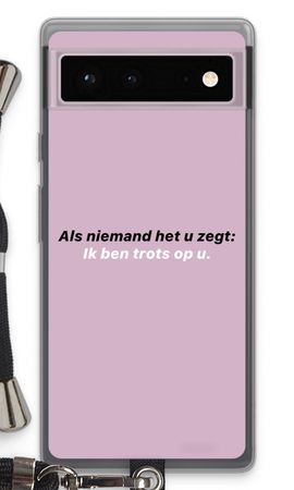 Ik ben trots op u