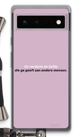 Ge verdient de liefde