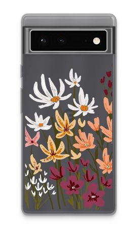 Painted wildflowers