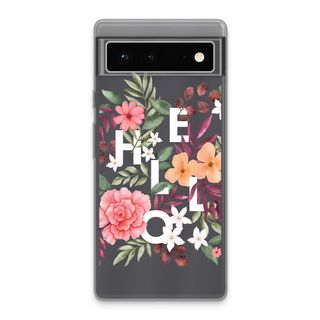 Hello in flowers
