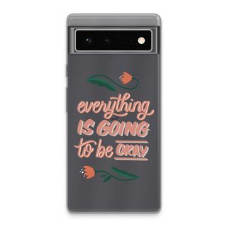 Optimistic flower girl