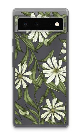 White flower pattern