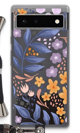 Flowers with blue leaves