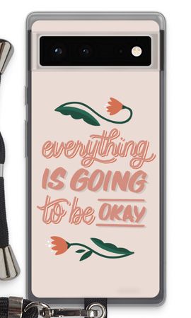 Optimistic flower girl