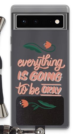 Optimistic flower girl