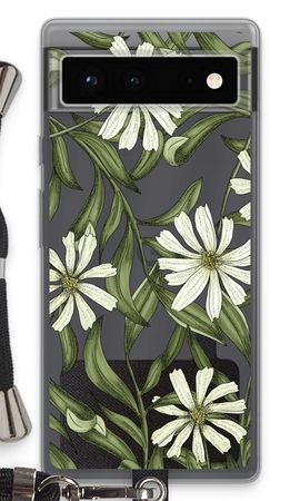 White flower pattern